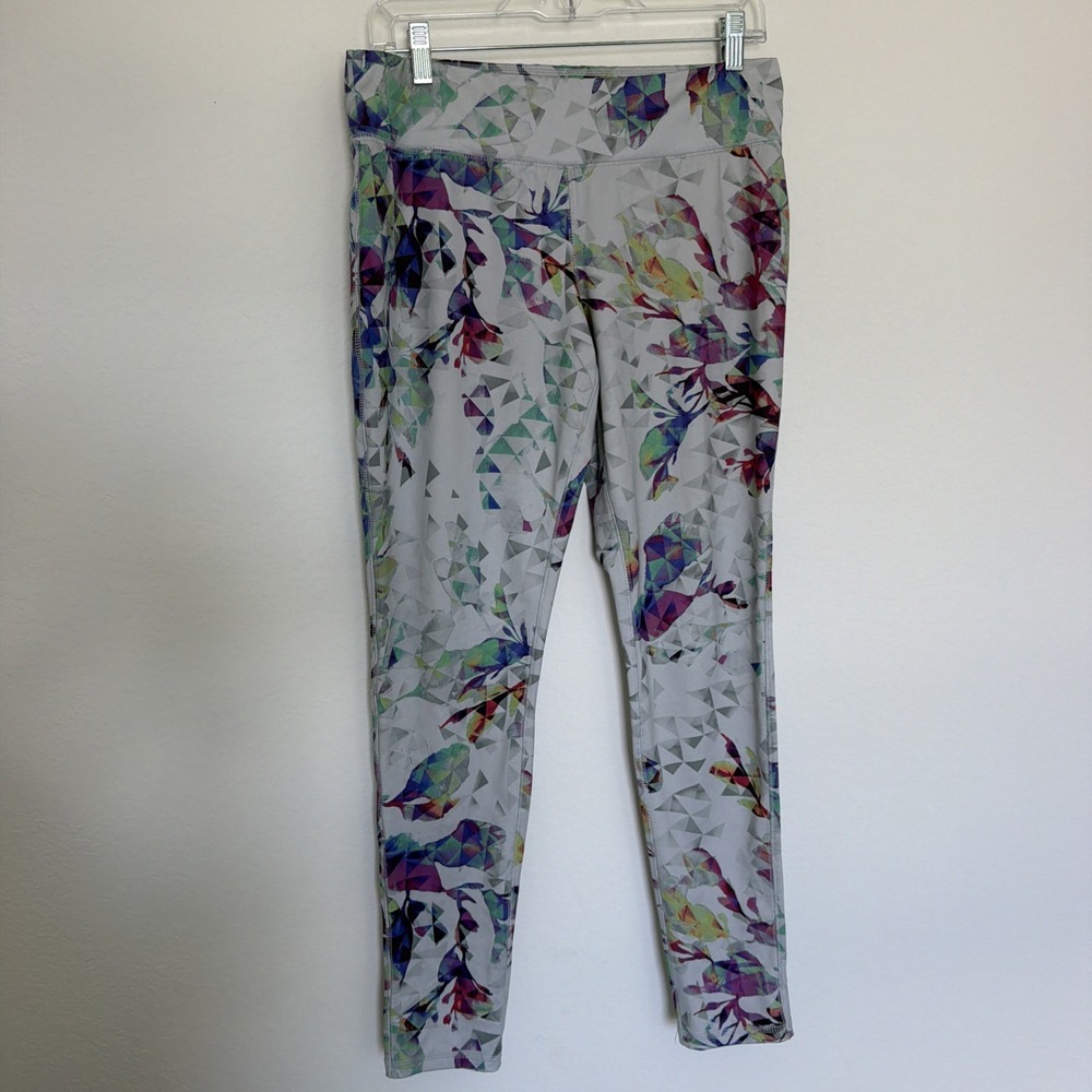 Mossimo Womens Watercolor Aztec Activewear Leggings Sz Large